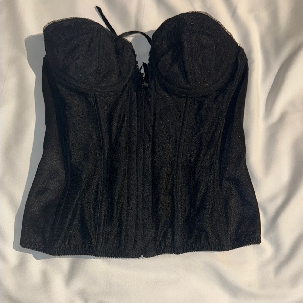 Black Lace Bustier by Triumph. Size 85 A / 34A